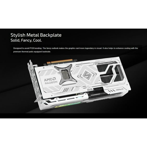 ASRock Steel Legend Radeon RX 9070 XT 16GB GDDR6 PCI Express 5.0