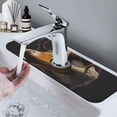 thumbnail image 7 of Vsdgher Modern Funny Duck Kitchen Sink Splash Guard Faucet Mat -1 PC Super Absorbent Fast Drying Mat Sink Gadgets-Splash, Bathroom,Sink Mat,(15" X 5.5" ), 7 of 7