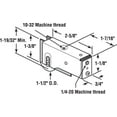 thumbnail image 2 of Prime Line Products D1831 Sliding Glass Door Roller 1.5 In., 2 of 2