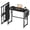 Black, variant on Memoryfield Foldable Computer Desk with Storage Bag, Study Writing Table for Home Office, Black