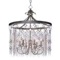 thumbnail image 1 of Maxim 30275SM Alessandra 6-Light Chandelier, Silver Mist, 1 of 1