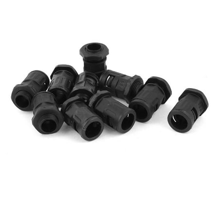 tubing plastic fittings corrugated ad13 pg19 connector hose pcs pipe round