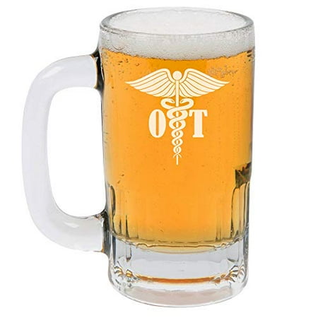 

12oz Beer Mug Stein Glass OT Occupational Therapy Therapist