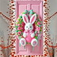 thumbnail image 4 of Moocorvic Large Easter Bunny Door Covers Decorative, Happy Easter Party Supplies Easter Welcome Door Porch Sign Banner for Spring Decor, 4 of 7