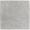 thumbnail image 4 of Unique Loom Comfort Solid Shag Collection Area Rug - Solace (7' Square Cloud Gray), 4 of 10
