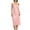 Pink, variant on Women Silk Satin Nightgown Lace Chemise Lingerie Long Sleepdress for Ladies Sleepwear
