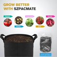 thumbnail image 3 of 5-Pack 7 Gallons Non-woven Fabrics Grow Bags For Tomatoes Seed Breathable Plant, 3 of 4