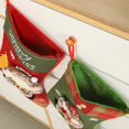 thumbnail image 3 of 4 piezas de regalos decorativos navideños, colgante para árbol de Navidad para el hogar, medias navideñas de dibujos animados, regalos navideños para niños (tamaño súper grande, 40 cm de alto), 3 of 5