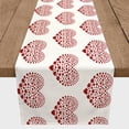 thumbnail image 3 of Creative Products Mini Heart Pattern Red 16x72 Poly Twill Table Runner, 3 of 3