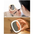 thumbnail image 1 of Maison de Voyage LED Allument Réglable Dimmable Maquillage Miroir Salon Chambre Réglable Dimmable Bureau Portable Miroirs Cosmétiques Bleu, 1 of 9