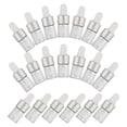 thumbnail image 3 of Frascos cuentagotas de vidrio vacíos 20 piezas Yuyangstore a prueba de fugas con Tintura dispensadora 1ml, 3 of 6