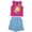 Pink Ice Cream, variant on Just Love Two Piece Girls Shorts Set (Pink Ice Cream, 2T)