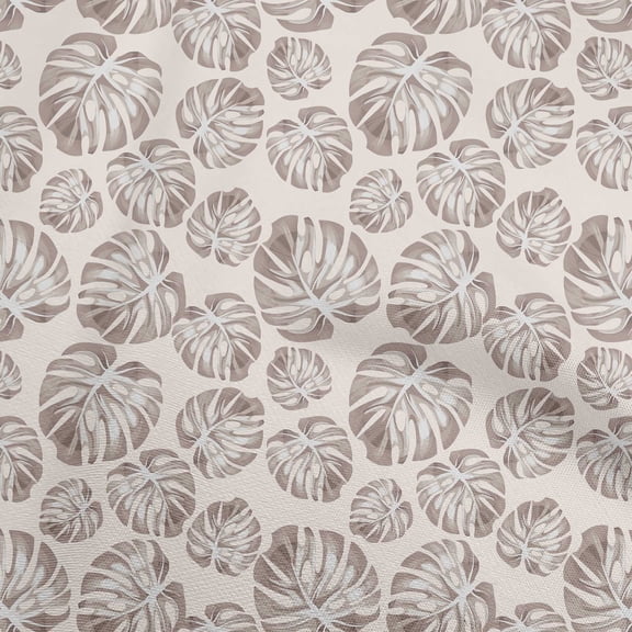 oneOone Georgette Viscose Light Beige Fabric Ocean Underwater Life Sewing Craft Projects Fabric Prints By Yard 42 Inch Wide