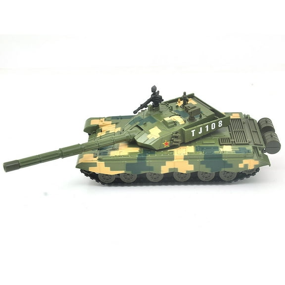 1:32 Scale Tank TJ108 Alloy Die-Cast Model Boy Toy Children's Birthday Gift Collectible Display Piece