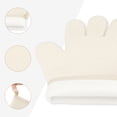 thumbnail image 6 of Unique Bargains 2pcs Silicone Heat-Resistant and Waterproof Oven Mitts Beige 10.8" x 8.1", 6 of 7