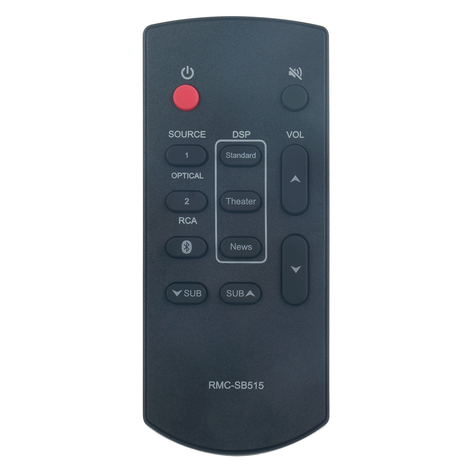 Replacement RMC-SB515 New Remote Control fit for Insignia Soundbar Speaker System NS-SB515 NSSB515 RMC SB515 RMCSB515