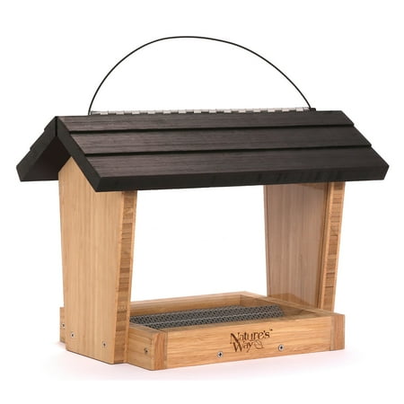 Way Hopper - Nature's Way BWF18 6 qt Bamboo Hopper Feeder
