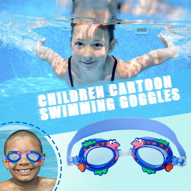 WEPRO Goggles Swim Children Kids Cartoon Goggle Swimming For Boys Girls