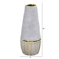 thumbnail image 2 of Nearly Natural 10" Traditional Regal Stone Decorative Vase with Gold Accents, 2 of 3
