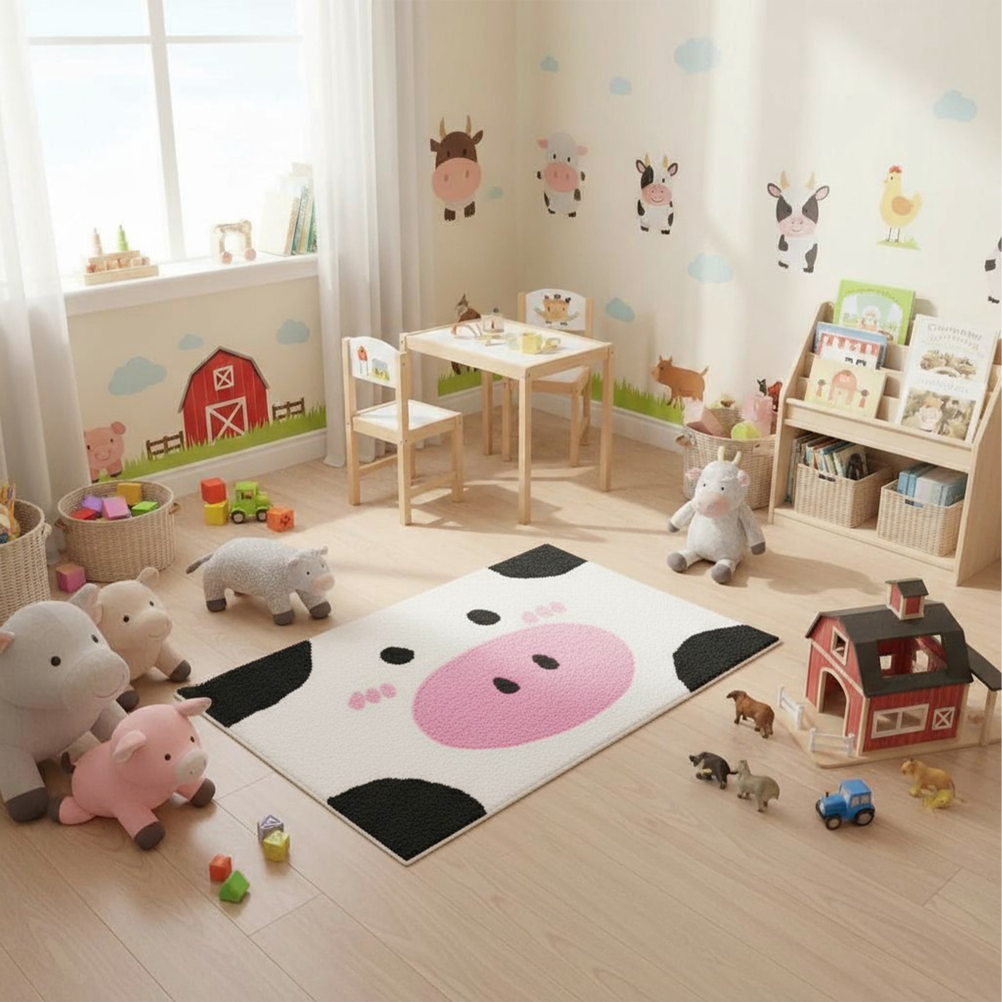 Calloway Mills 114012032 Blushing Cow 20" x 32"