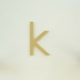 thumbnail image 4 of Package of 1, 18 Inch X 3/4" Thickness MDF Letter k in The Century Gothic Font, Thick, Lower Case for Art & Craft Project, Made in USA, 4 of 4