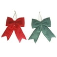 thumbnail image 1 of Felt Bow Ornament (Asstd) - Set of 6, 1 of 4