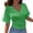 X102 Green, variant on Glisme Shirts for Women Solid Color Short Sleeve Off One Shoulder Neck Shirt Summer Soft Shirt for Women Size 2XL Purple