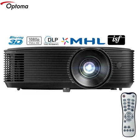 Optoma 1080p 3000 Lumens 3D DLP Home Theater Projector HD143X - (Certified (Best 3d Dlp Projector)