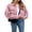 Pink_#01, variant on Corduroy Jacket Women Casual Cropped Jacket Y2k Button Down Long Sleeve Jackets Outerwear Trendy Fall Coat with Pocket,Red XL