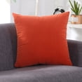 thumbnail image 1 of Almohada de terciopelo liso de estilo, almohada de cintura, cojín de sofá de color sólido, almohada de respaldo de cintura para oficina, 1 of 6
