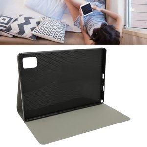 Tablet Case for Tab 12, Multi Angle Adjustment PU Leather Tablet Cover, Tablet Protective Cover Stand Folio Case, Shockproof & Full