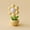 Yellow, variant on Cute Flower Pot Mini Night Light, Warm Yellow LED Lamp, Battery Powered Decorative Desk Light for Bedroom, Home, 4 Colors Available