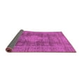 thumbnail image 2 of Ahgly Company Indoor Rectangle Abstract Purple Modern Area Rugs, 7' x 9', 2 of 4