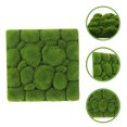 thumbnail image 4 of ColoMX 3pcs simulación de espumas de musgo plantas verdes decoración pared de pared fondo de pared de bricolaje, 4 of 7