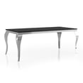 thumbnail image 2 of Furniture of America Edi Metal 7-Piece Dining Table Set in Black and Blue, 2 of 7