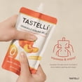 thumbnail image 3 of Tastelli Konjac Jelly Infused with Collagen & Vitamin C | Gluten Free, Sugar Free, Low Calorie | Vegan Drinkable Fruit Jelly Snack | Peach | 150mL x 10 Pouches, 3 of 5