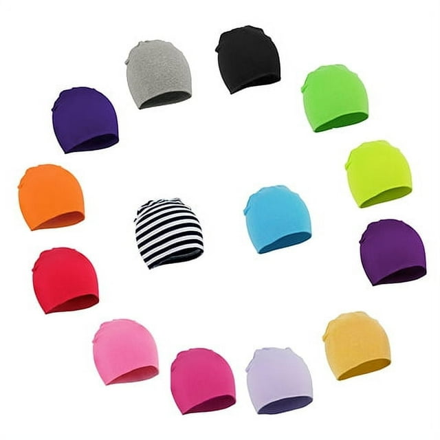 EIMELI Bonnet Unisexe pour Bébé et Tout-Petit Coton Doux Double Couche Accessoire Photo
