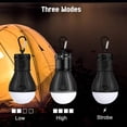 thumbnail image 6 of Camping Tent Lantern,LED Camping Lights,Portable Outdoor Waterproof Emergency Light Bulb,Camping Gear,Super Bright,Tent Lamp for Camping,Hiking,Party,Backpacking,Fishing,Power Failure,4 Packs(Black), 6 of 6