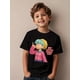 thumbnail image 1 of My Little Soda Pop Graphic T-Shirt For Kids - Cute Cartoon Character With Pink Hair & Blue Overalls, Soft Stretchy Fabric, Round Neck Short Sleeve Tee, Casual Streetwear For Boys & Girls, 1 of 6