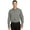 Monument Grey, variant on Port Authority Adult Male Men Plain Long Sleeves Shirt True Navy X-Small