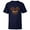 Navy, variant on Mickey Mouse Head & Ears Logo Icon Fill Oktoberfest - Short Sleeve T-Shirt for Kids - Customized-Navy