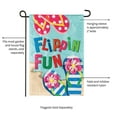 thumbnail image 3 of Evergreen Linen Garden Flag - Flippin Fun, 3 of 8