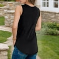 thumbnail image 2 of Tank Tops for Women Camisole Plus Size Solid Color Vest Summer Y2K Going Out Basic Cami Shirt, 2 of 6
