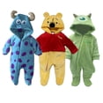 thumbnail image 1 of Kit 3 Mamelucos con Gorro Bordado Disney Sulley, Winnie Pooh, Mike Disney KitB405, 1 of 5