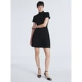 thumbnail image 2 of Scoop Women's and Women’s Plus Fit and Flare Jacquard Sweater Dress, Sizes XS-4X, 2 of 5