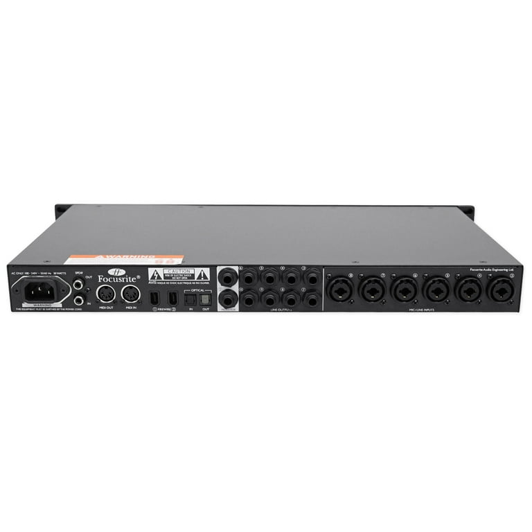 Focusrite SAFFIRE PRO 40 Audio Interface w/8 Mic preamps+(2 Focusrite SAFFIRE PRO 40 Audio Interface w/8 Mic preamps+(2