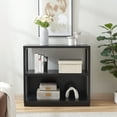 thumbnail image 4 of Evelyn&Zoe Thalia 33" Tall Rectangular Bookcase in Black, 4 of 6