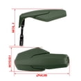 thumbnail image 3 of Motorcycle Accessories Handle Bar Handguards Hand Guards Protective Hand Handlebar For Honda Navi110 NAVI 110 PP Plastic (Green), 3 of 6