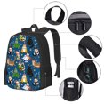 thumbnail image 2 of Easygdp Different Cats Christmas Mochila de Gran Capacidad Minimalista Ideal para Escuela, Viajes y Uso Diario, 2 of 6