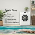 thumbnail image 3 of 2x3 Rug, Seashell Door Mat, Beach Underwater Rug, Sea Ocean Marine Rugs for Entryway, Washable & Non Slip & Soft Low Pile Small Carpet, Indoor Doormat, Seashell Home Decor & Gifts, 3 of 7